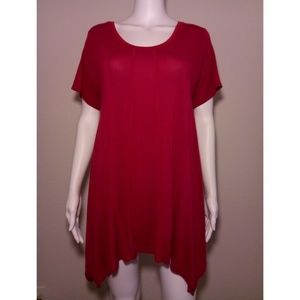 Asymmetrical T-Shirt Dress